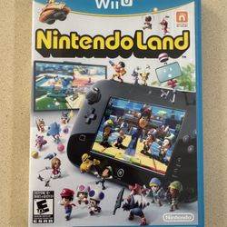 Nintendo Land (Wii U, 2012) Complete w/ Case, Disc & Manual 💥 Family Party Game