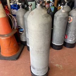 Steel 120 cu ft Scuba Tank