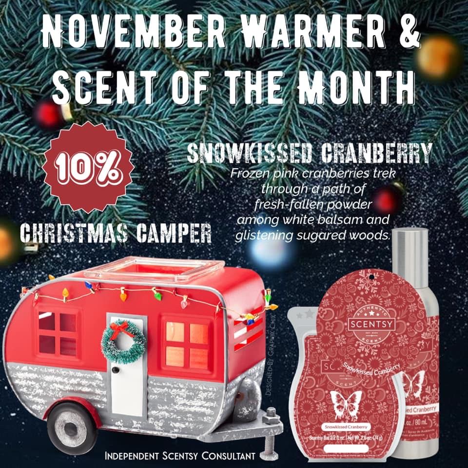 Scentsy Christmas camper warmer
