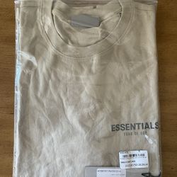 FOG - Essentials Fear Of God Linen Logo-Print Jersey T-Shirt