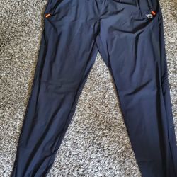 BALEAF Women's Athletic Joggers LG Quick Dry Multi Use Pants Zipper Pockets