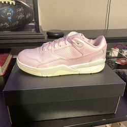 pink Jordan Flight Court