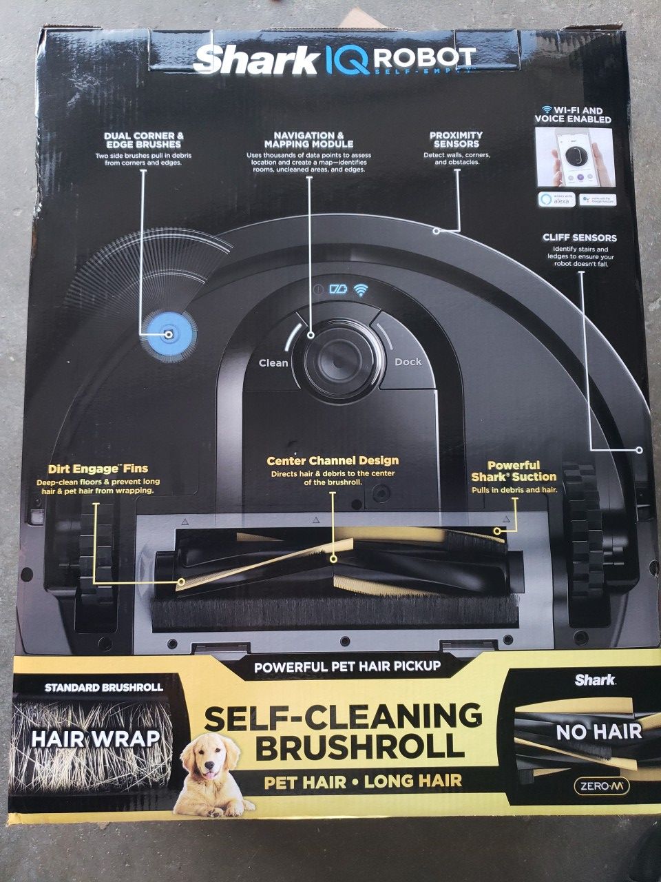 Shark IQ RV101AE App-Controlled Self-Charging Robot Vacuum