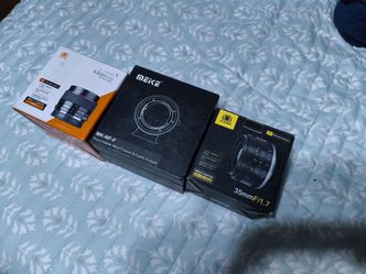 Fujifilm X mount and Sony E mount lenses