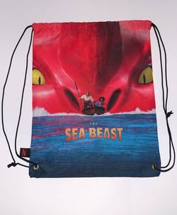 Genuine Netflix Drawstring Bag Backpack Animation Movie The Sea Beast