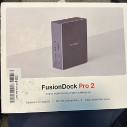 Fusiondock Pro2 Triple Monitor Solution For MacBook 