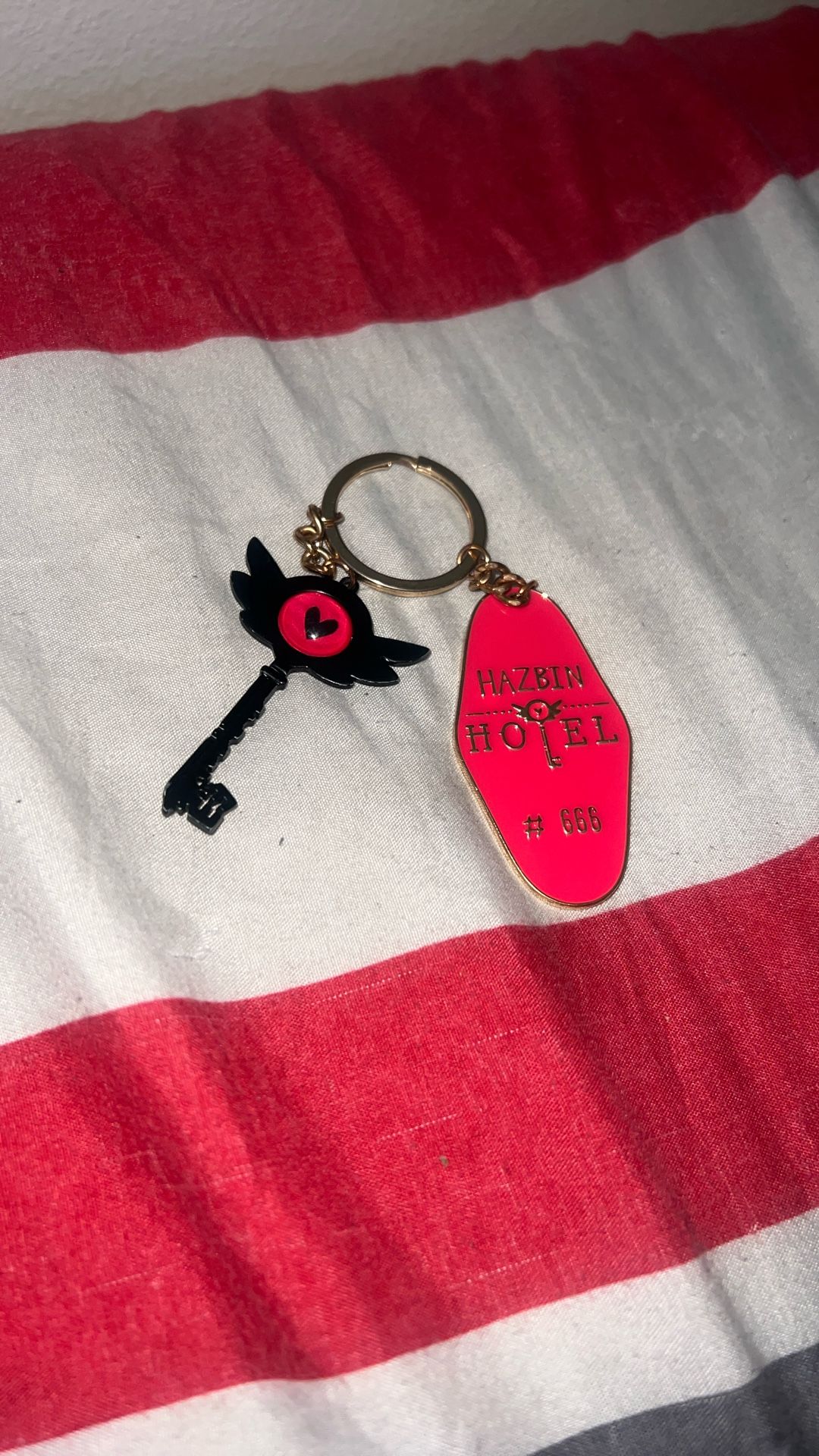Hazbin Hotel Keychain