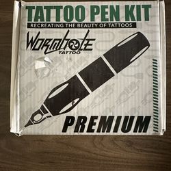 Wormhole Tattoo Pen Kit With Black Hawk Ink