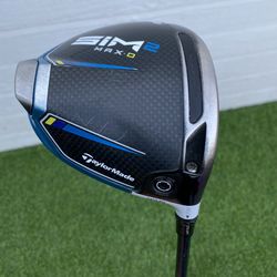 Taylormade SIM 2 Max D Driver 10.5 (Draw Biased)Ventus BLUE 6S Shaft S-Flex