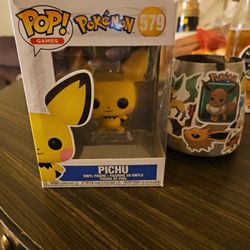 Pop Games Pichu Pokémon Number 579 Exclusive