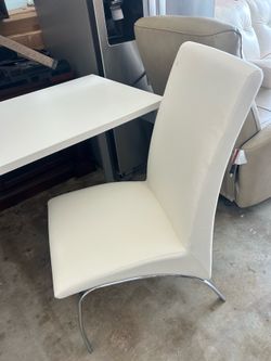 Desk and chair