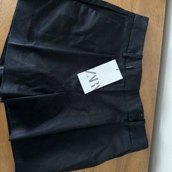 Zara Pleated Shorts