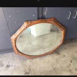 Oak Mirror 