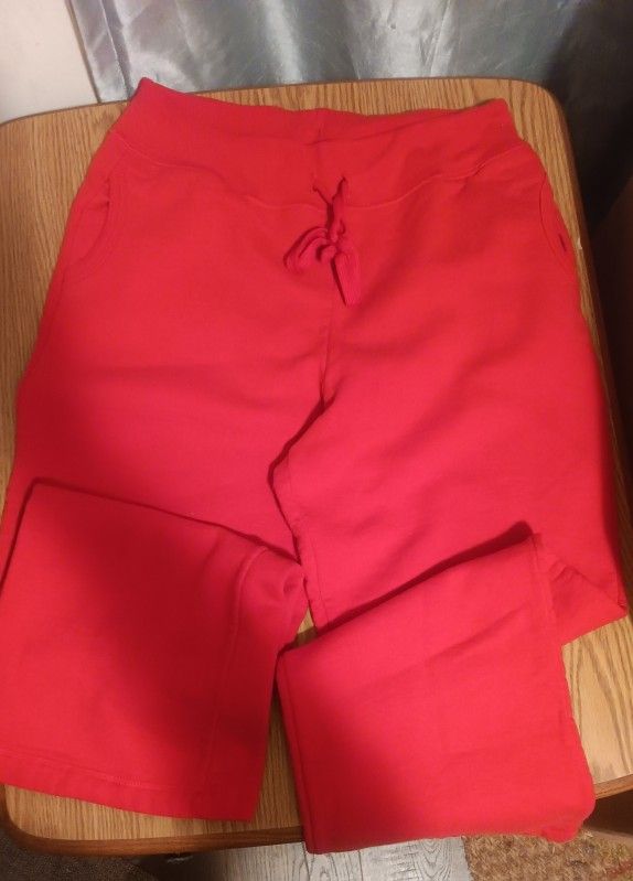 Red Sweat Pants