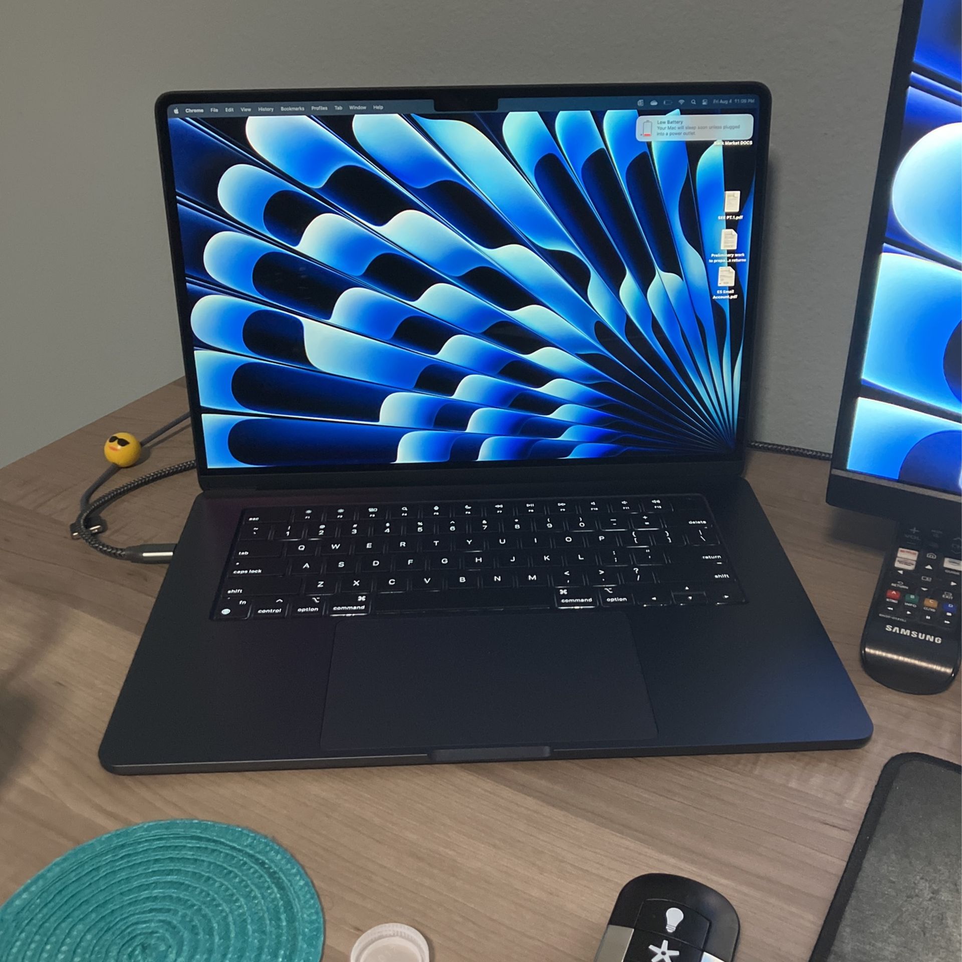 M2 MacBook Air 15 Inch 8GB RAM 512SSD