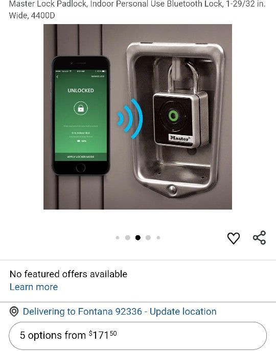 Keyless Entry Master Lock