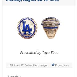 Mookie Betts World Series Ring Giveaway 