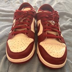 Burgundy Nike Dunks 