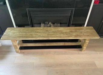 Wooden bench (only 1)