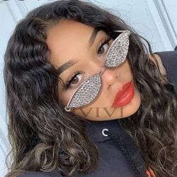 Fashion Glasses With Rhinestones