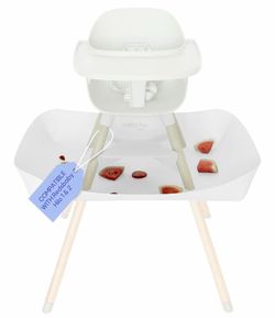 Catchy high chair attachment