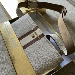 New Michael Kors Adjustable Belt Bag 556203 L/Xl
