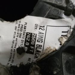 Thnn 12  White And Black 2500ft Each.  $400 For Both