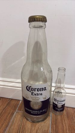 Empty bottle Corona Extra 2L Glass Bottle  15”
