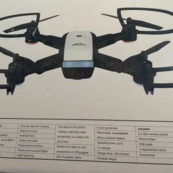 OBO… SKY Rider Raven 2 Quadcopter Drone With GPS, WiFi Camera, Phone Control