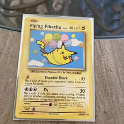 2016 Flying Pikachu 110/108 (Good Condition)
