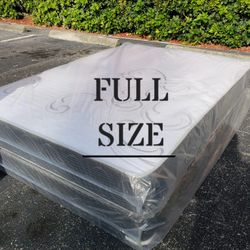 NEW FULL-SIZE MATTRESS & BOX SPRING - 2PC