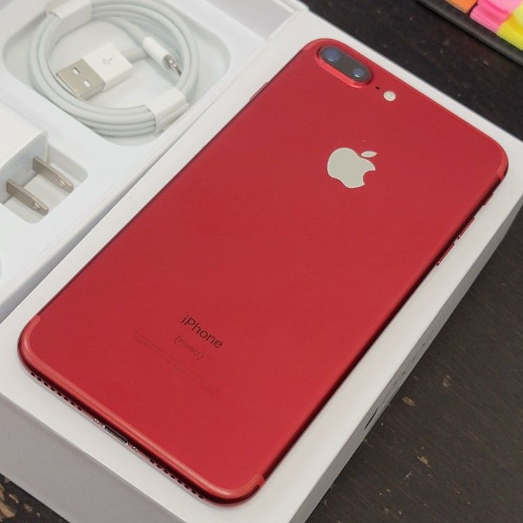 iPhone 7 Plus レッド 128GB SIMフリー 動作確認済 iPhone7Plus 128GB Red iPhone 7 Plus 128GB - Red - Locked AT&T