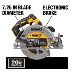 DEWALT 20-Volt MAX 7-1/4 in. Circular Saw Tool Only)