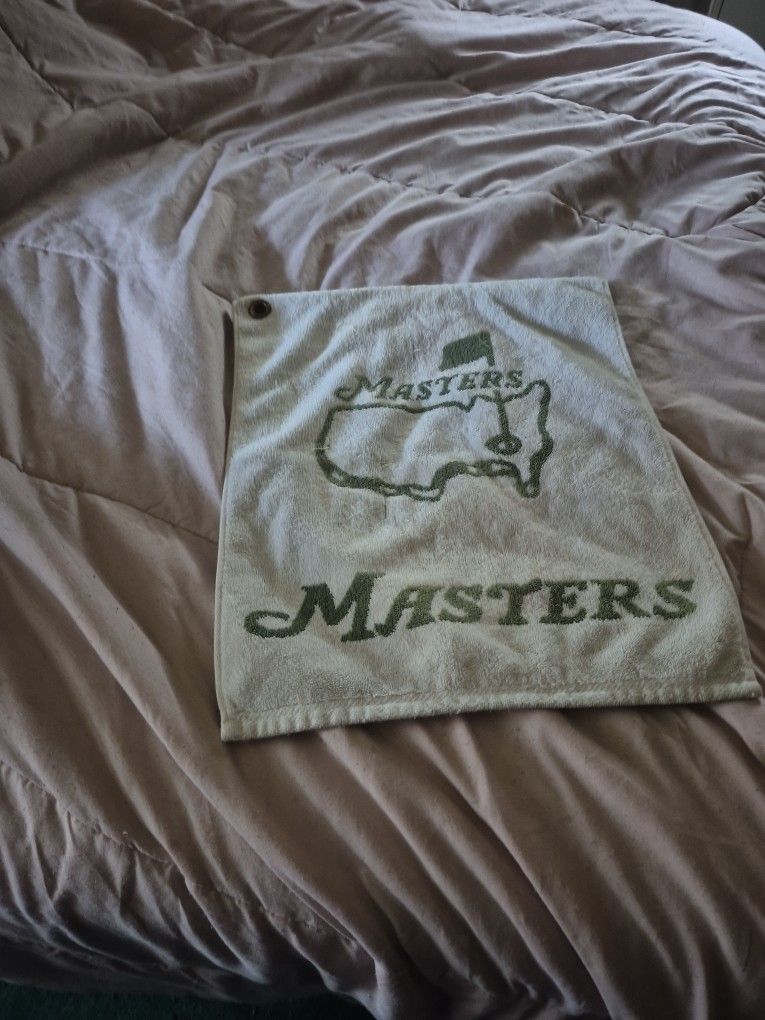 Masters Golf Towel