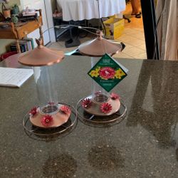 Hummingbird Feeders Set Of 2