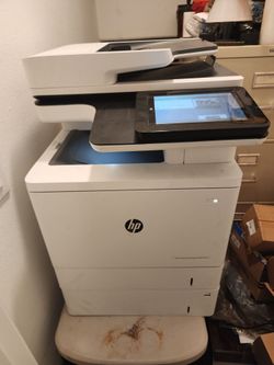 HP Color LaserJet Enterprise MFP M578 series.