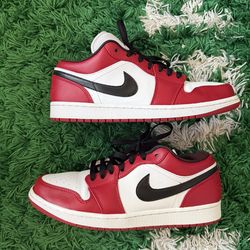 Custom Jordan 1 low chicago size 10