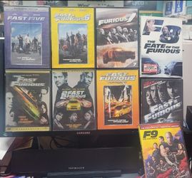 9 movies Rápido y furioso