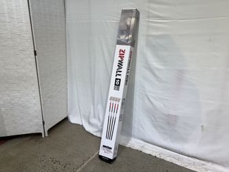 NEW! ZIPWALL Dust Barrier Kit, 10ft. Poles x 4 w/ Carry Bag & Zipper