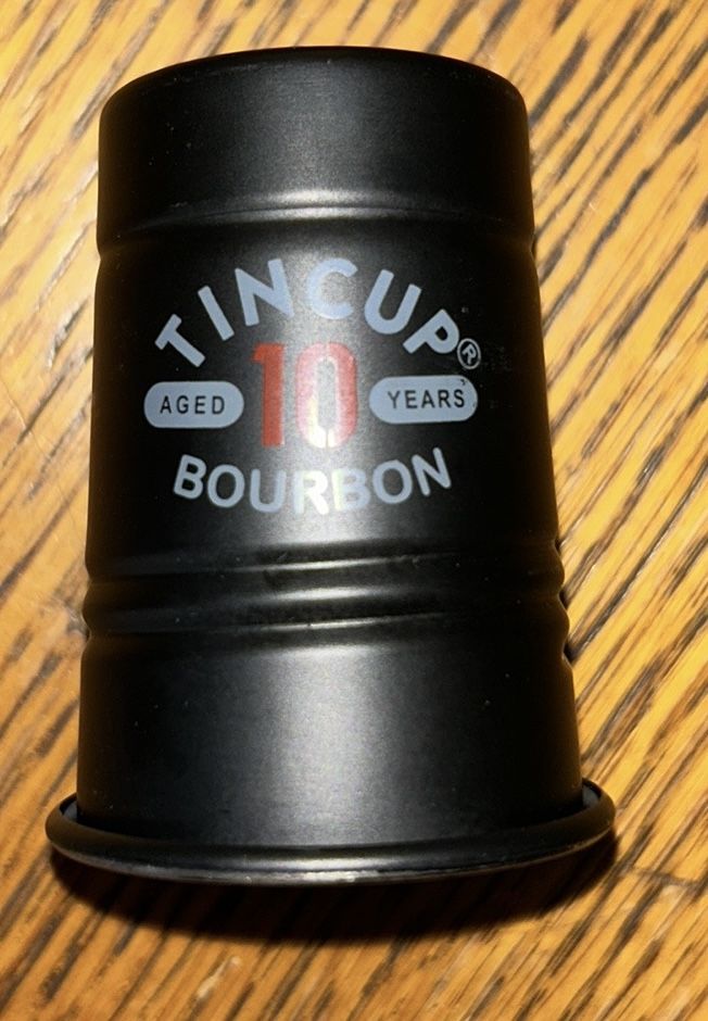 Tin Cup Bourbon Metal Shot Glasses (78)