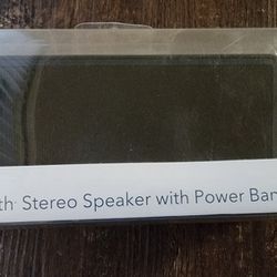 Insignia Bluetooth Speaker And Power Bank