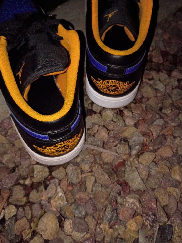 Laker Dunk Lo Jordan 1