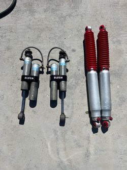 Bilstein 5160 and Rancho RS9000XL Shocks for various 2000s Chevy and Dodge trucks