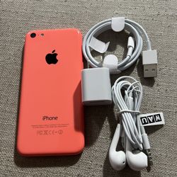 Apple iPhone 5C Orange 32gb Unlocked 