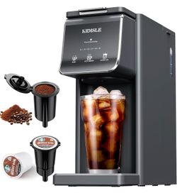 KIDISLE Single Serve Coffee Maker