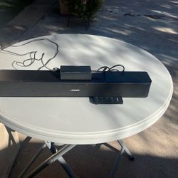 Bose Sound Bar With Remote Control. 