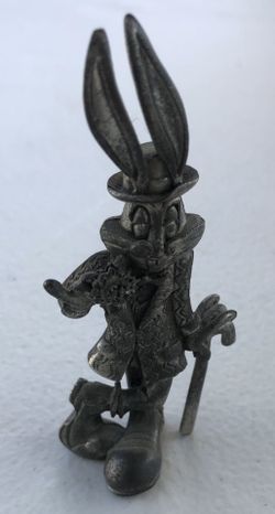 Vintage Pewter Bunny