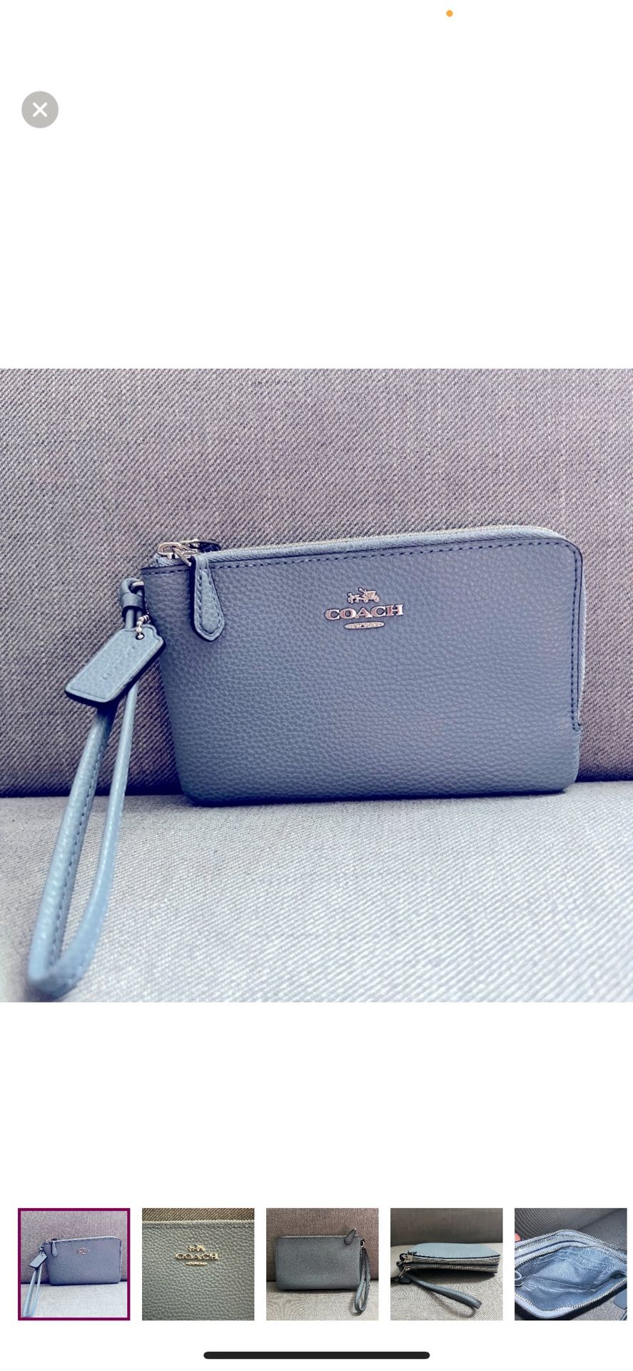 Coach wristlet