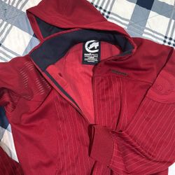 Ecko Unltd Red Zip-Up Hoodie Jacket  NEW – Size Large In Men’s 