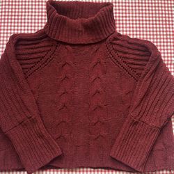 Turtleneck Knitted Sweater